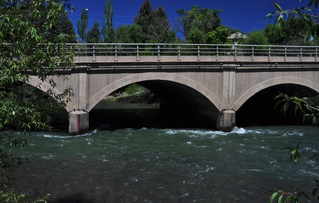 Along the Animas Riverwalk